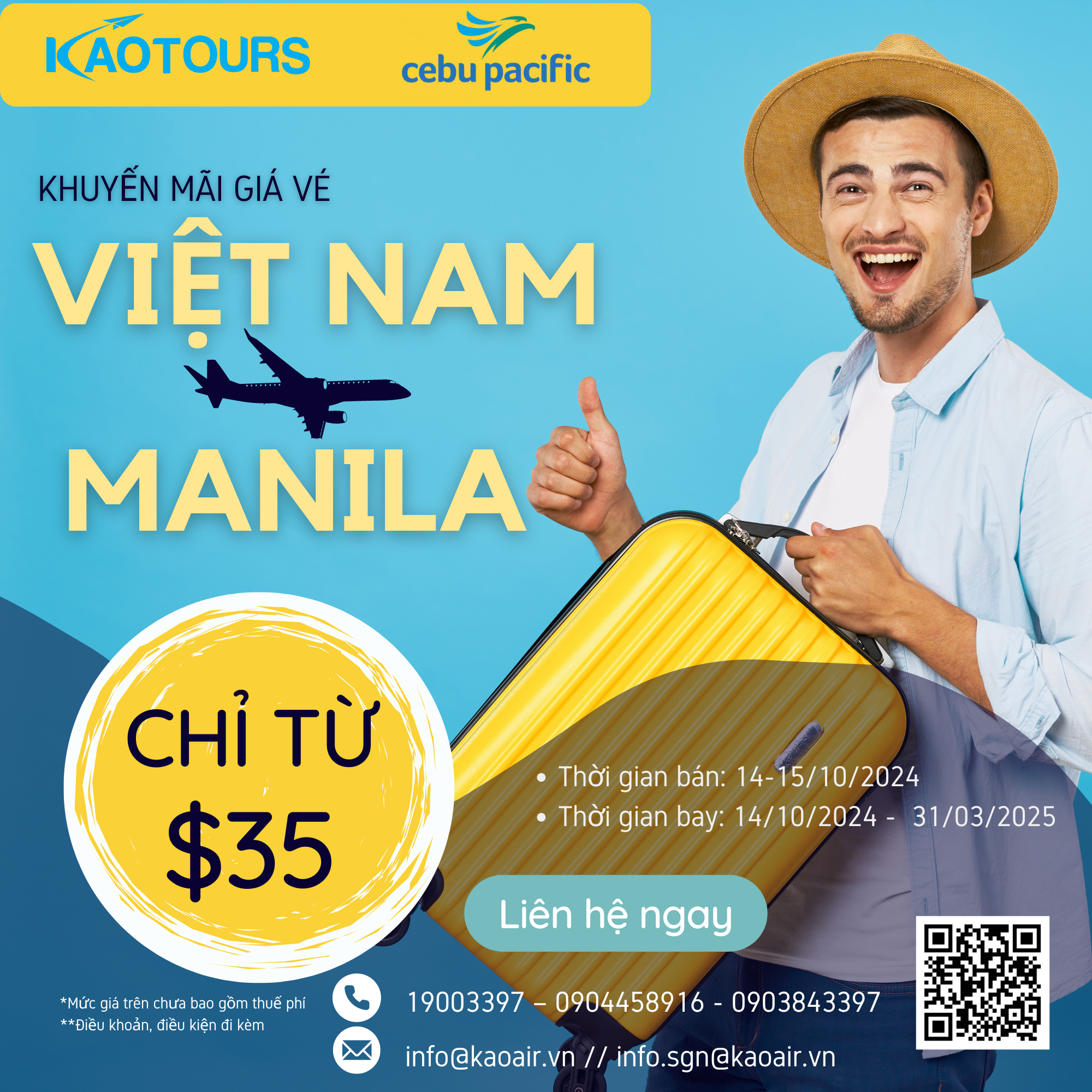 CEBU PACIFIC AIR - KHUYẾN MẠI THÁNG 10